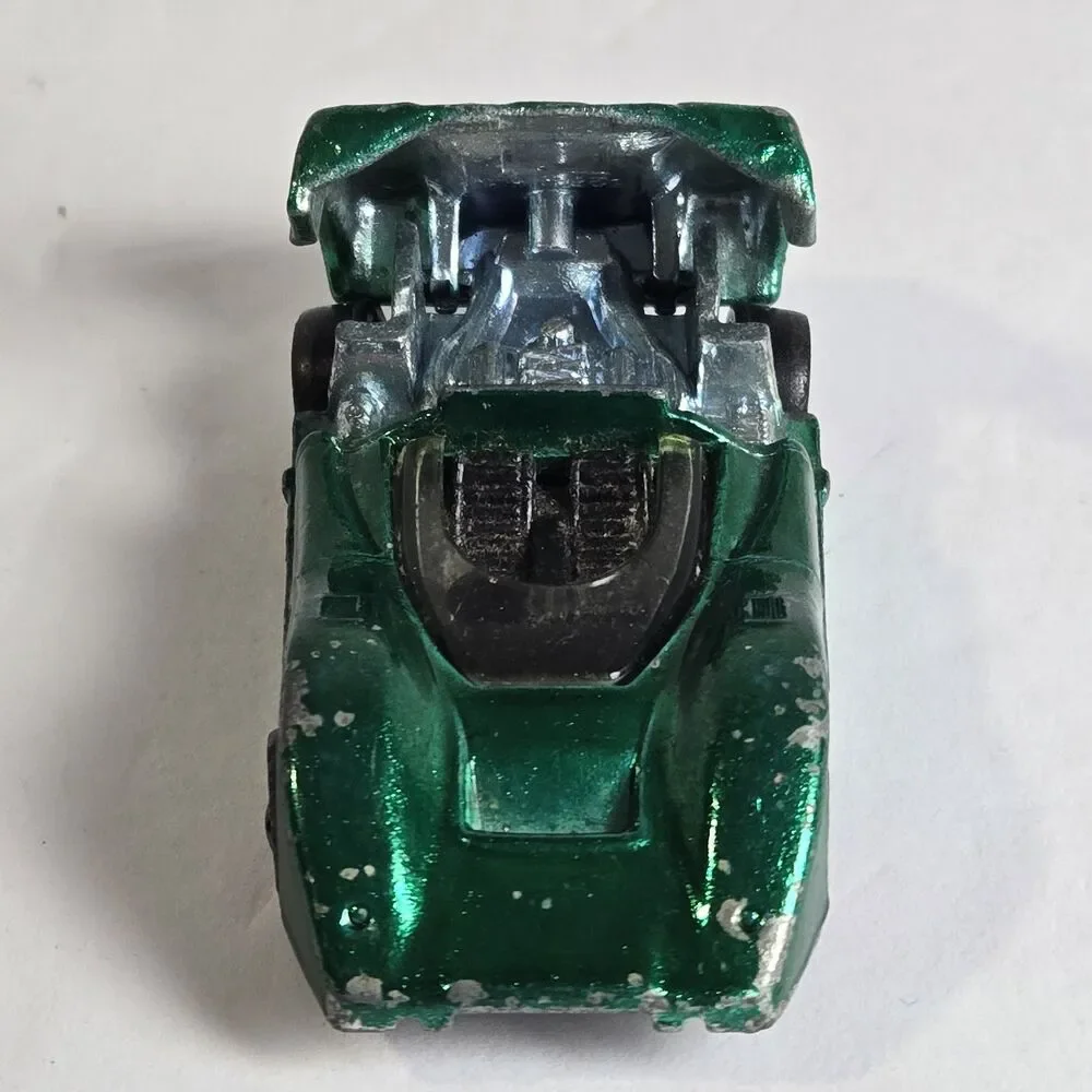 Vintage Hot Wheels Redline 1969 McLaren M6A Spectraflame Green USA Mattel